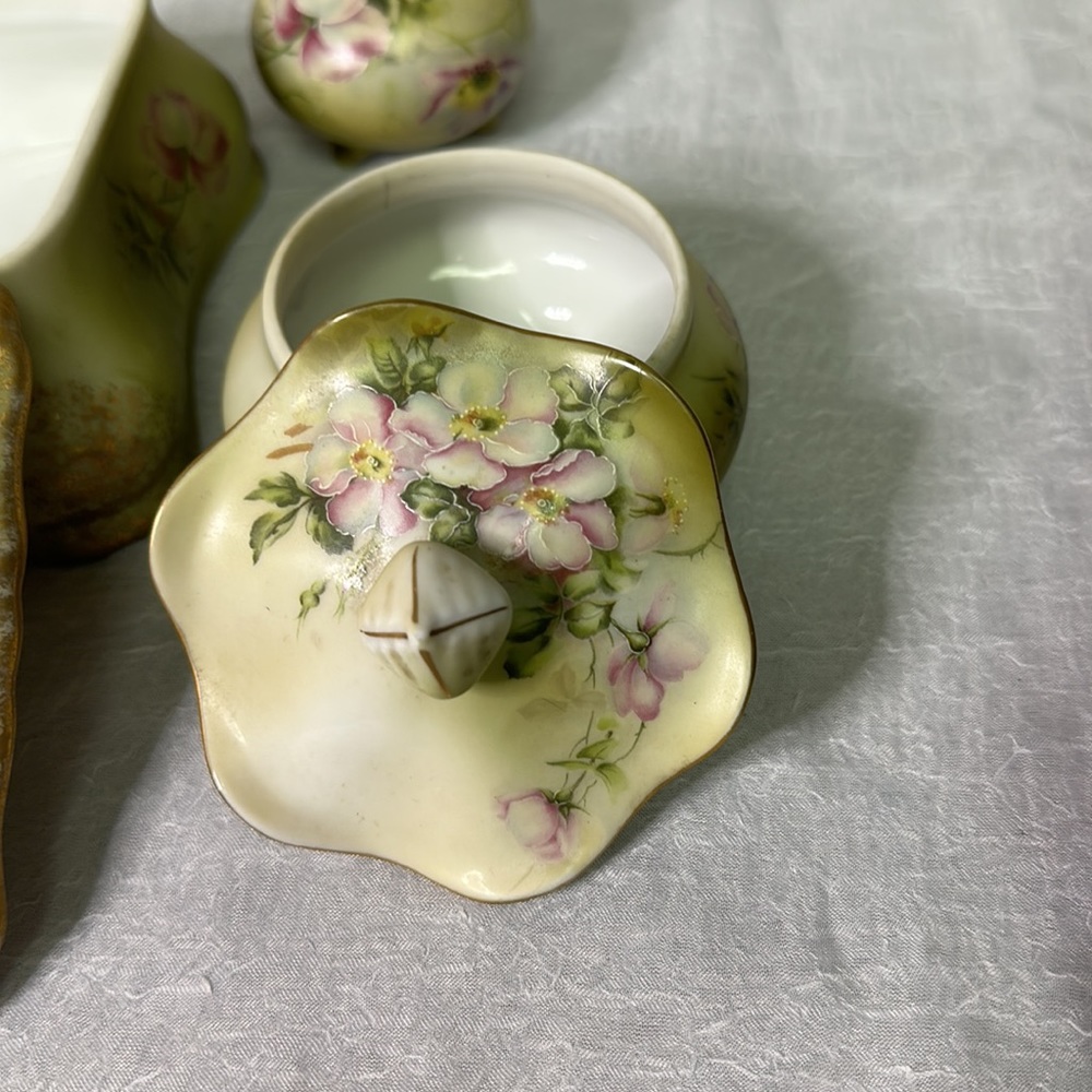 Vintage Nippon vanity set - Picture 6 of 7